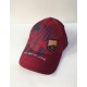 Gorra FC Barcelona Roja