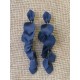 Pendiente Pétalos Azules