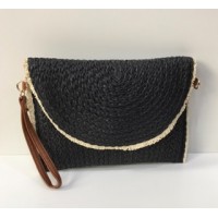 Bolso Rafia Negro