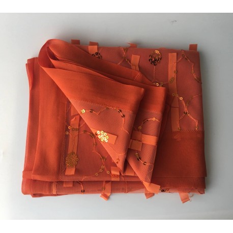panuelo-seda-cintas-naranjas