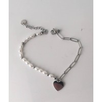 pulsera-perlas-corazon