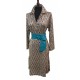 Vestido Marrón Camel 