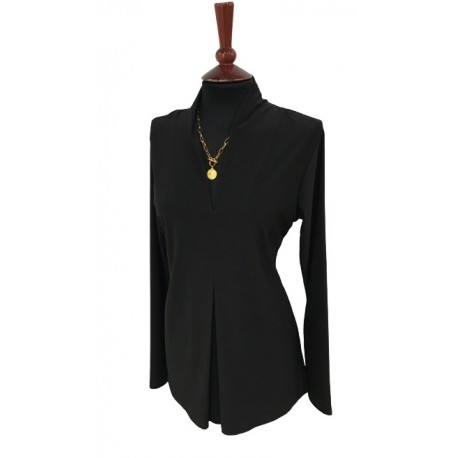 Blusa Negra Primavera