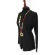 Blusa Negra Primavera