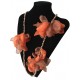 collar-flores-naranjas-rosas