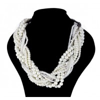 Collar Perlas Doble