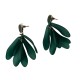 Pendientes Flor Verde Ingles