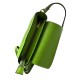 Bolso Bandolera Piel Verde Lima