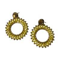 Pendientes Aros Amarillos