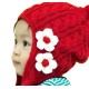 Gorro Infantil Flores 