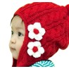 Gorro Infantil Flores 