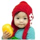 Gorro Infantil Flores 
