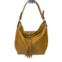 Bolso Hombro Amarillo Mostaza