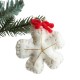 Adorno Navidad Estrella Blanca