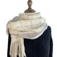 Bufanda Beige Gris