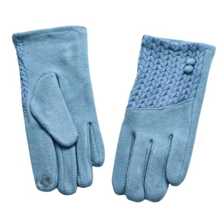 Guantes Azul Bebé
