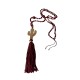 Collar Cactus Rojo