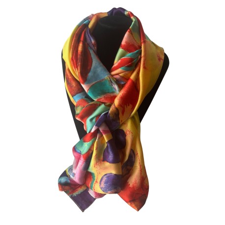 Pañuelo Seda Colores Intensos