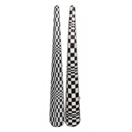 PINZA DE PELO BLANCO Y NEGRO (2UND)
