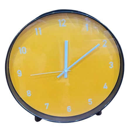 Reloj Pared Amarillo