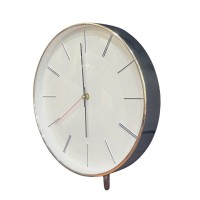 Reloj Pared Plateado