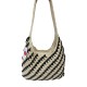 Bolso Crochet Hombro Beige