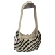 Bolso Crochet Hombro Beige