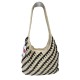 Bolso Crochet Hombro Beige
