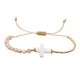 Pulsera Cruz Nácar