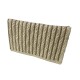 Bolso Mano Rafia Natural
