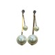 Pendientes Dorados Perla