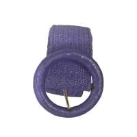 Cinturón Rafia Morado