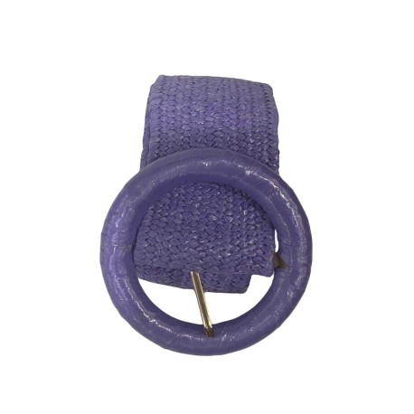 Cinturón Rafia Morado