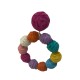 Pendientes Colores Rafia