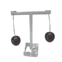 Pendientes Cerezas Rojas