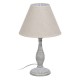 Lámpara Mesa Gris Vintage