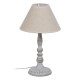 Lámpara Mesa Gris Retro