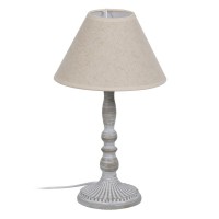 Lámpara Mesa Gris Retro