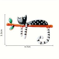 Broche Gato Lunares