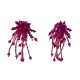 Pendientes Rosa Fucsia Bolitas