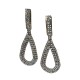 Pendientes Lágrima Brillante Dorada