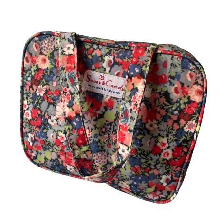 Bolsa Multiusos Flores Rojas
