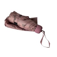 Paraguas Plegable Mini Rosa