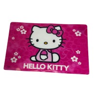 Mantel rosa de plástico con diseño Hello Kitty para todas las edades