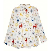 Camisa Navidad Reno