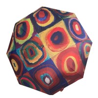 Paraguas Plegable Automático Colores Kandinsky
