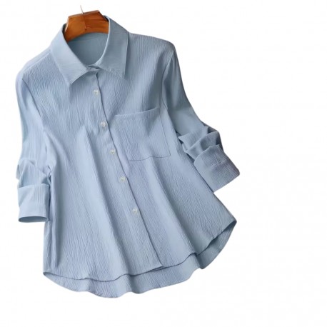Camisa azul cielo