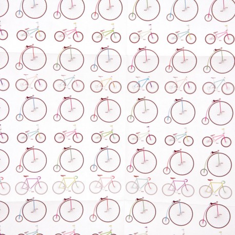 Papel Scrapbooking Bicicletas