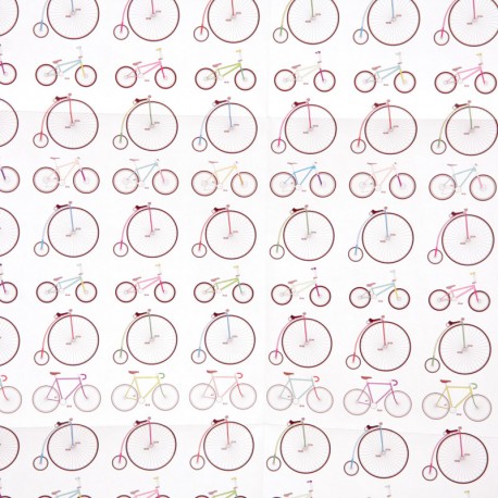 Papel Scrapbooking Bicicletas