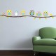VINILO PARED BUHOS